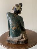 19th Century Mandalay Burmese Nobleman In Meditation