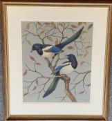 Large Ralston Gudgeon RSW Scottish (1910 – 1984) signed watercolour “Pair of Magipe”