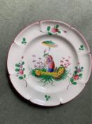 Vintage Hand Painted St Clément Plate