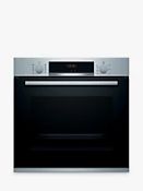 Grade D Bosch Serie 4 HBS534BS0B Built In Electric Single Oven in Black- RRP: £415