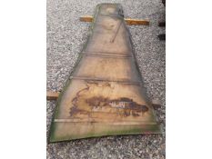 Hardwood Air Dried Sawn Timber Waney Edge / Live Edge English Sweet Chestnut Slab / Table Top