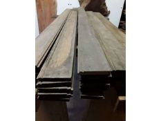25 x Hardwood Dry Tongue & Groove, Bead & Butt English Oak Boards / Lengths.