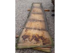Hardwood Air Dried Sawn Timber Waney Edge / Live Edge English Sweet Chestnut Slab / Table Top