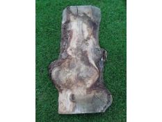 1 x Hardwood Timber Air Dried Sawn English Burr Oak Slab
