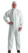 10 x Brand New 3M 4500M White Coveralls Size Medium RRP £8 Each