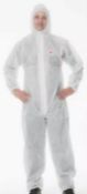 10 x Brand New 3M 4500M White Coveralls Size Medium RRP £8 Each
