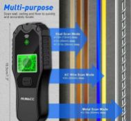 Runacc Stud Finder Wall Scanner - 6 In 1 Aluminium Alloy Electronic Metal Detector