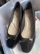 New Clarke's Wide Fit Shoes Size 4