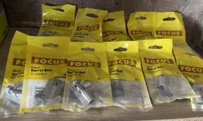 11 x Brand New 50Mm Barrel Bolts