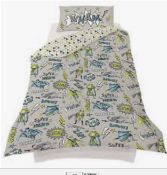 Brand New Arthouse Superhero Single Bedding Children's Kids Pillowcase & Duvet Cover Set
