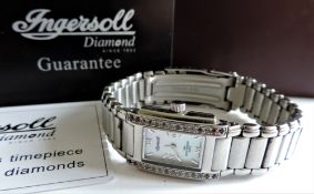 Ladies Diamond Watch Ingersoll Gems in Original Box