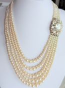 Vintage Edwardian Style 19 Inch Pearl Necklace