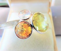 THOMAS SABO Sterling Silver Gemstone Ring New with Box & Tags
