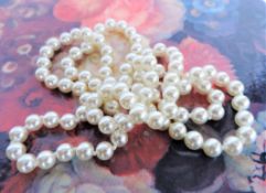 36 inch Opera Length Pearl Necklace