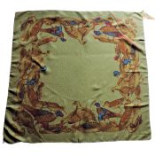 Vintage Signed Cornelia James Silk Scarf 90cm square