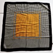 Vintage Signed Cornelia James Silk Scarf Made in Italy 68cm Square