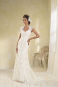 Alfred Angelo Style Uk8516. Ivory Size