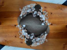 Richard Designs Rose Gold Hair Vine