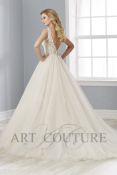Eternity Bridal - Art Couture Ac646 Ivory Nude Size 10. RRP £1,785