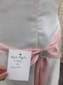 Alfred Angelo Bridal Style Aa1140 Ivory and Pink