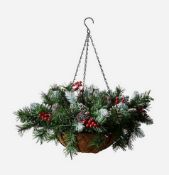 (124/6H) Lot RRP £112.97. 3x Christmas Items. 1x Lapland Snowy Frosted 6ft Christmas Tree RRP £9...