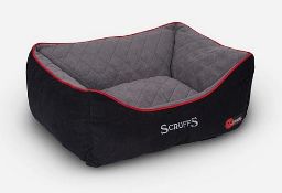 (61/7I) Lot RRP £104.99. 2x Scruffs Thermal Self Heating Pet Bed. 1x Black (90x 70cm) RRP £64.99....