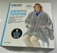 Homedics Comfort Pro Transform Throw with Vibrating Massage