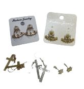 50 Assorted Pairs of earrings