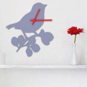16 x O'Deco 3D Bird Style Self Adhesive Wall Decor Clock