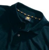 Work Bear Deluxe Heavyweight Pique Polo Shirt In Grey (Image Colour Is Black)
