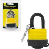 Tool Tech 40Mm Laminated Weatherproof Padlock