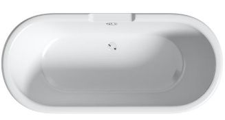 Traditional Double Ended Roll Top Slipper Bath. Appears Unused. Jl659-1750