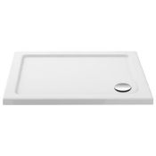 900 x 700mm Stone Resin Low Profile Shower Tray. Appears Unused.