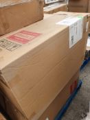 Salerno White 550 Vanity Unit. MODW5501. 245378. Appears Unused.