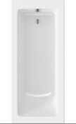 1700x700mm Modern Square Single Ended Bath. Appears Unused.