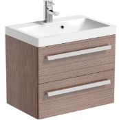 Wye Essen 600mm Wall Hung Vanity Unit. ARESWA600. Appears Unused.