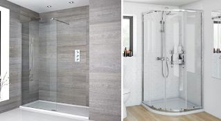 Trader pallet. 5 x Shower Enclosure / Panels. 1 x Quadrant Shower Enclosure. 1 x 800mm Framed pan...