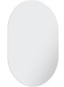 Oval Mirror. 700X500mm. JSH0VAL02. Appears Unused.