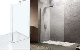 Trader Pallet. 1 x 1200mm Wet Room Glass Panel 8W100112. 1 x 900mm Wet Room Glass Panel 8W10029....