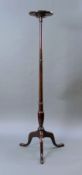 Antique Slender Georgian Mahogany Pedestal