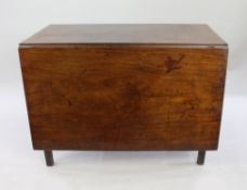 George III Oak Drop Leaf Dining Table