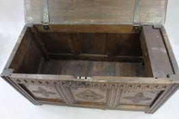 Antique 17th c. English Oak Coffer