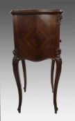19th c. French Marble Topped Pot Cupboard