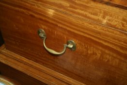 George IV Solid Satinwood Silver Chest on Stand