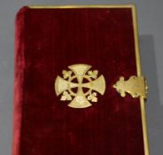 Fine 19th c. Velvet & Ormolu Bound The Missal For Use of the Laity Charles Dolman, London 1850
