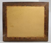 Antique 19th c. Coloured Country Print Set in Frame