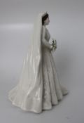 Royal Worcester Elizabeth II Wedding Figurine