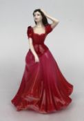Coalport Figurine Debutante of the Year 1997 Poppy Ball