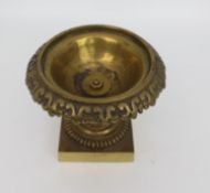 Antique Brass Footed Dish