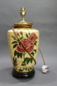Decorative Contemporary Floral Lamp Base